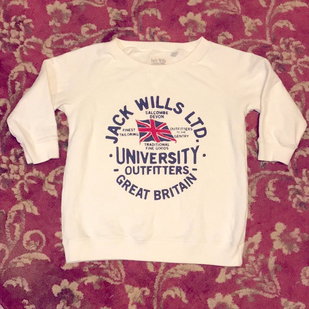 Jack Wills British Sweatshirt. Girls